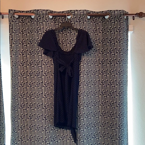 Alice Temperley by Target Black and Blue Polka Dot - Picture 3 of 9